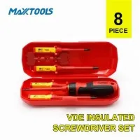 Набір викруток VDE з 8 штук із коробковим ключем